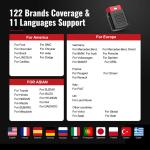 MUCAR BT200 Automotive Obd2 Scanner Diagnosis Full System Code Reader Lifetime Free Car Diagnostics With 1 Year Oil SAS Resets