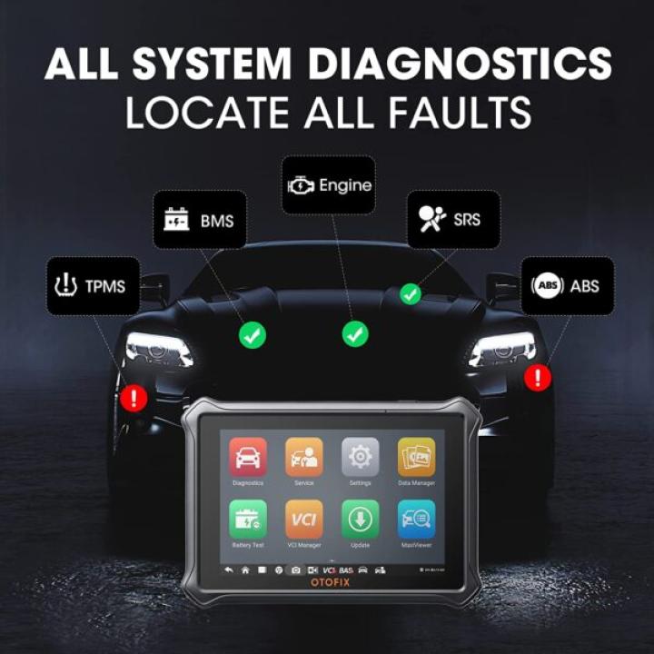 OTOFIX D1 Lite Bluetooth Car Diagnostic Tool OBD2 Scanner Bi-Directional Automotive Scan Tool 2 Year Free Update PK MK808BT PRO